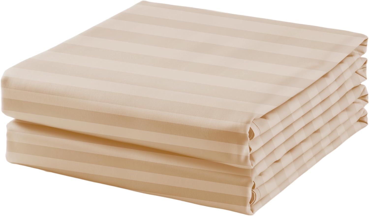 2-Pack Cotton TwinXL Flat Sheet Set, 600 Thread Count Luxury
