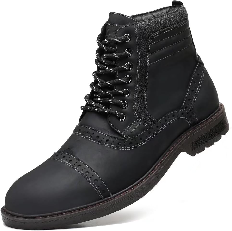 Stylish and Comfortable Leather Chukka Ankle Boots for Men