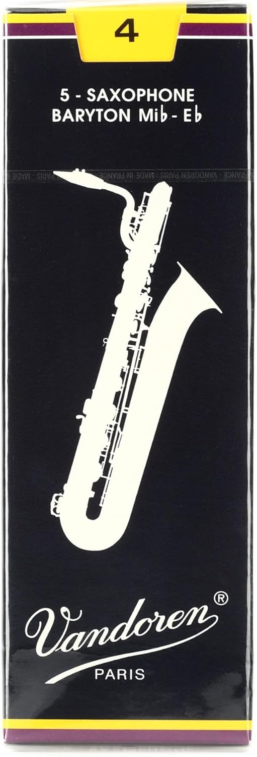 Vandoren SR244 Bari Sax Traditional Reeds Strength 4 Review