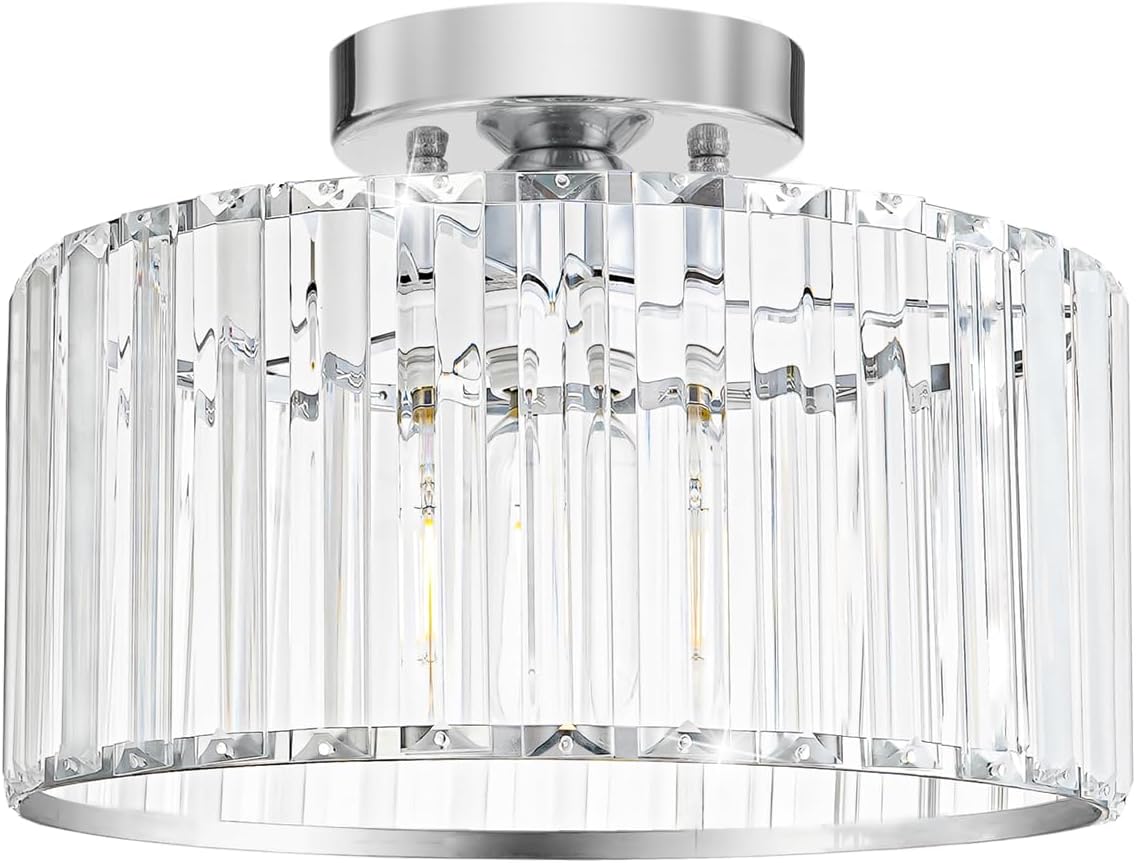 Crystal Ceiling Light Fixture for Modern Home Decor Needs
