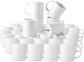 GBHOME 12 OZ Off White Coffee Mugs Set - Durable Everyday Mugs
