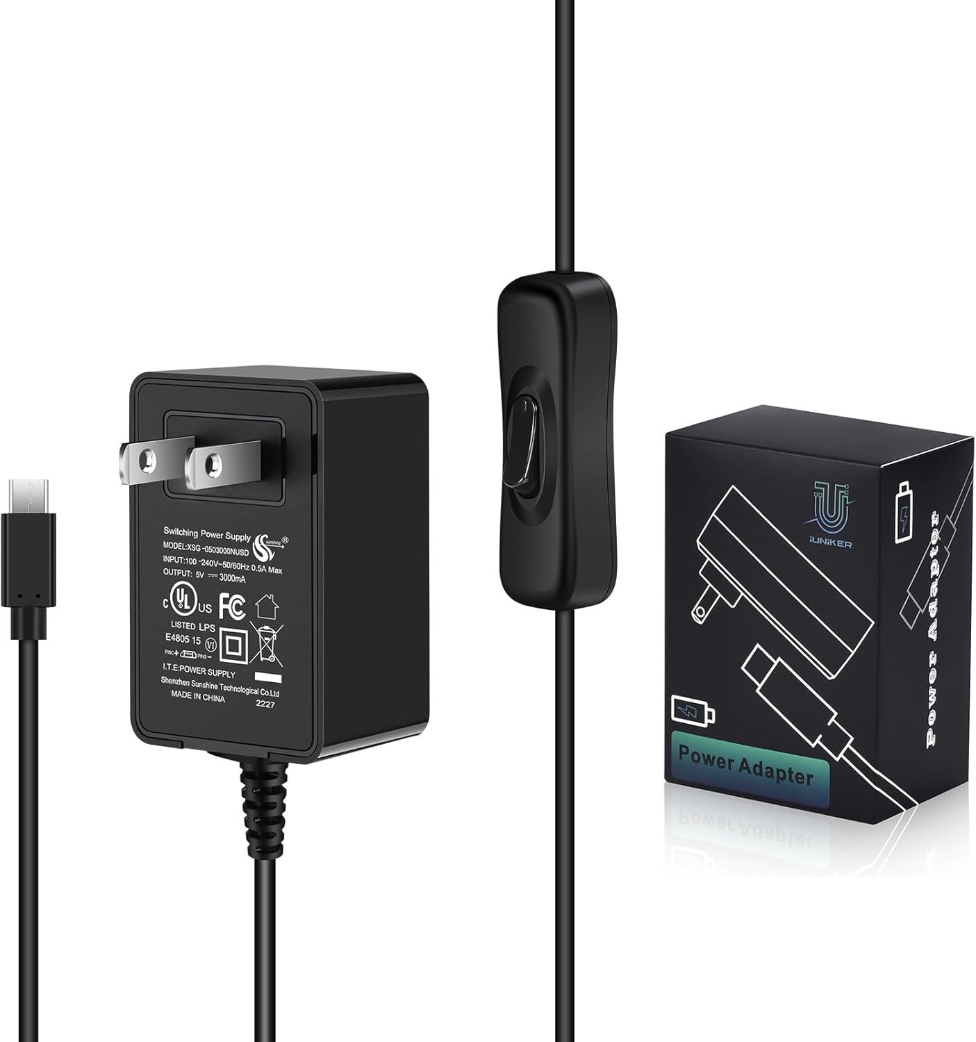 Efficient 3A Power Supply for Raspberry Pi by iUniker