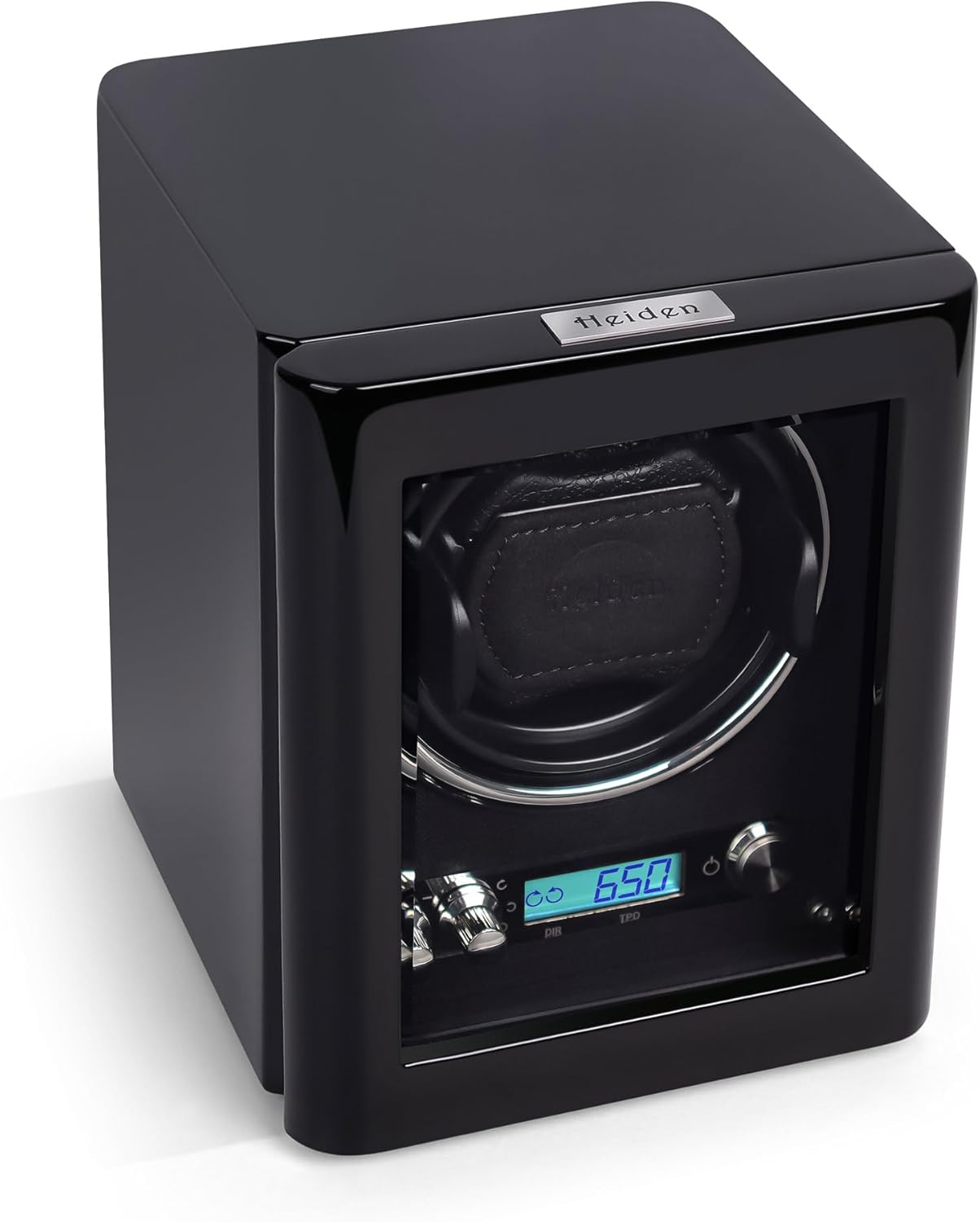 Heiden Nova Single Watch Winder - Direct Drive, Handmade Luxury
