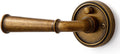 Privacy Door Handle Antique Brass Retro Door Lever - Privacy Lock 2