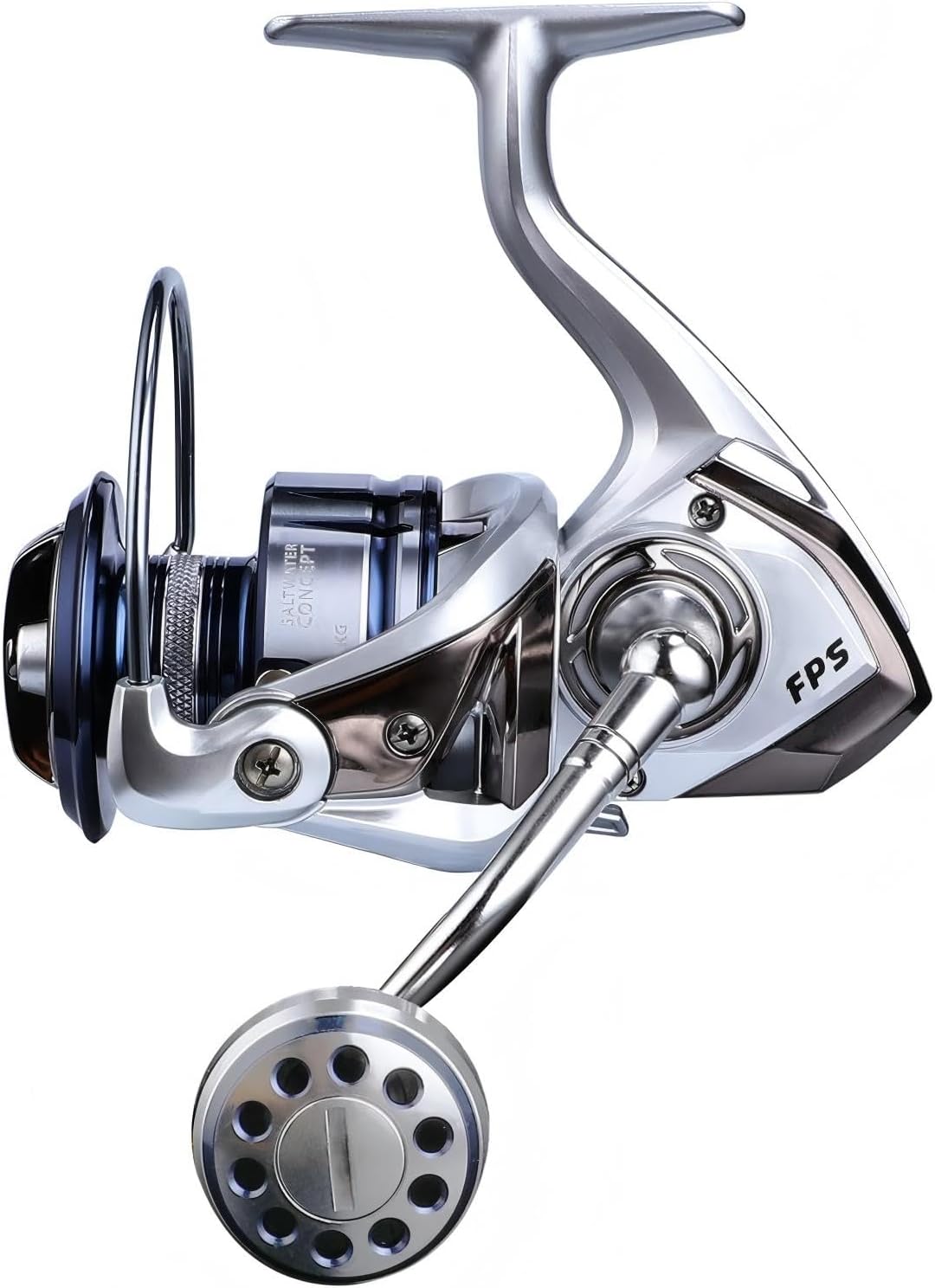 Saltwater Spinning Reel with Ultra Smooth 13+1BB Bearings
