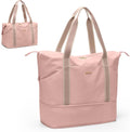 Expandable Pink Duffel Bag for Sports & Travel