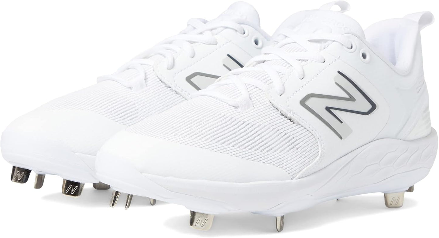 New Balance mens Fresh Foam X 3000 V6 Metal Cleats for Performance