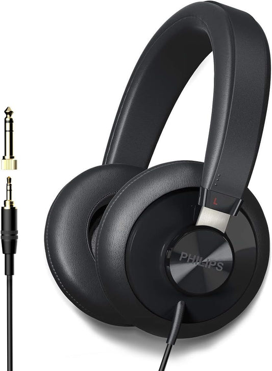 Philips SHP6000 Wired Headphones for Studio Monitoring and Mixing