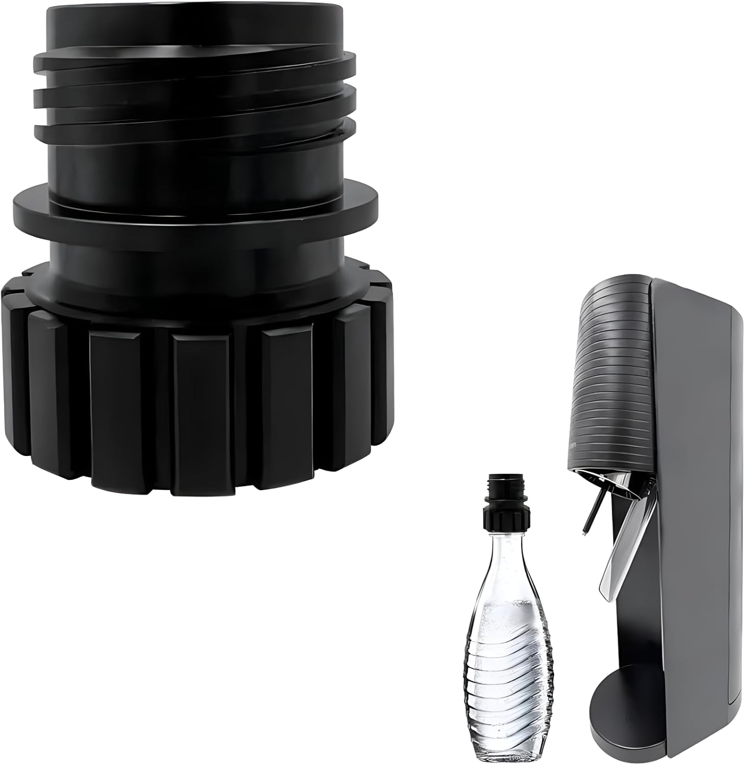 VaVoger Glass Bottle Adapter for Terra OneTouch - Carbonate Any Beverage!
