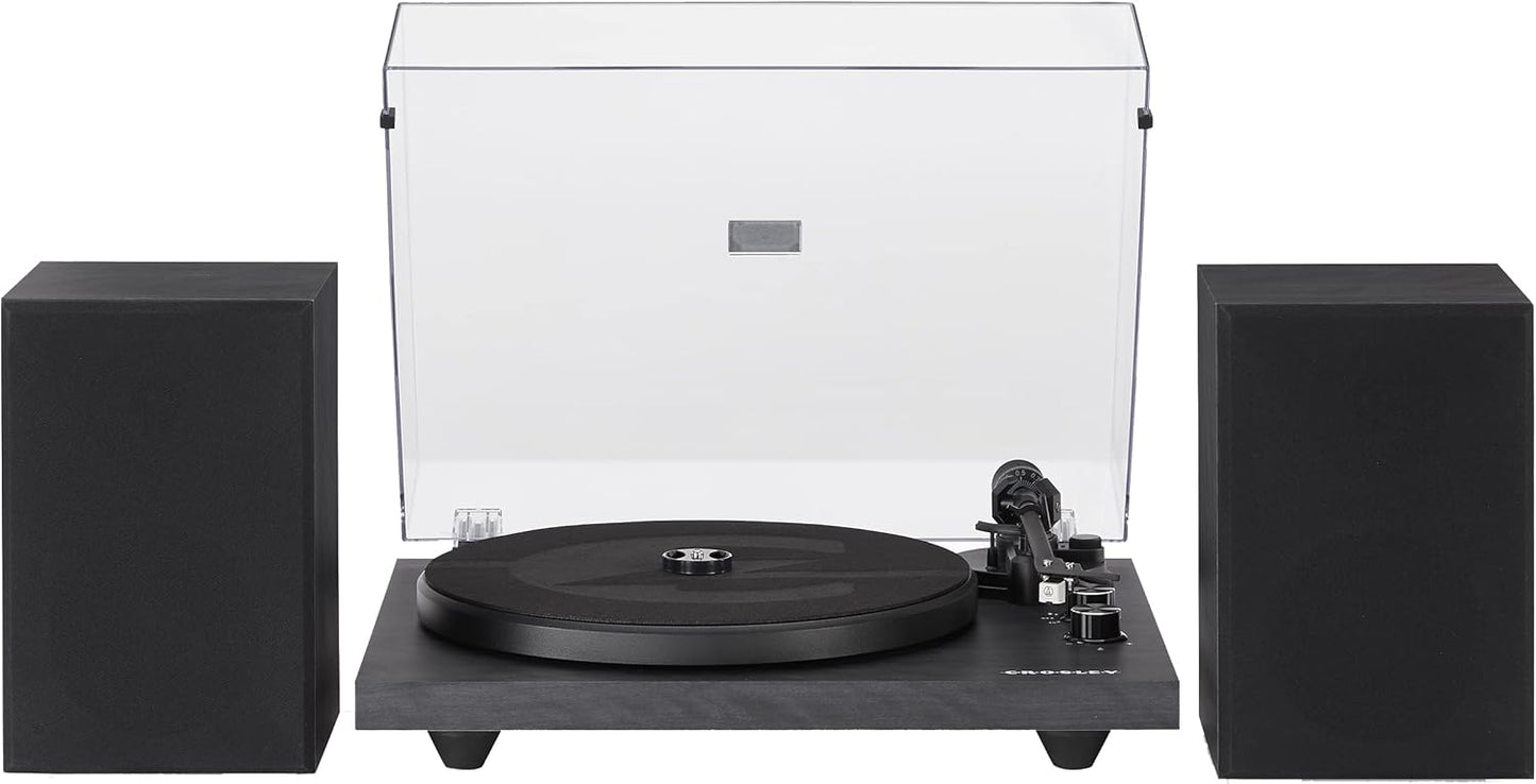 Crosley C62C Turntable HiFi System with Bluetooth and Speakers