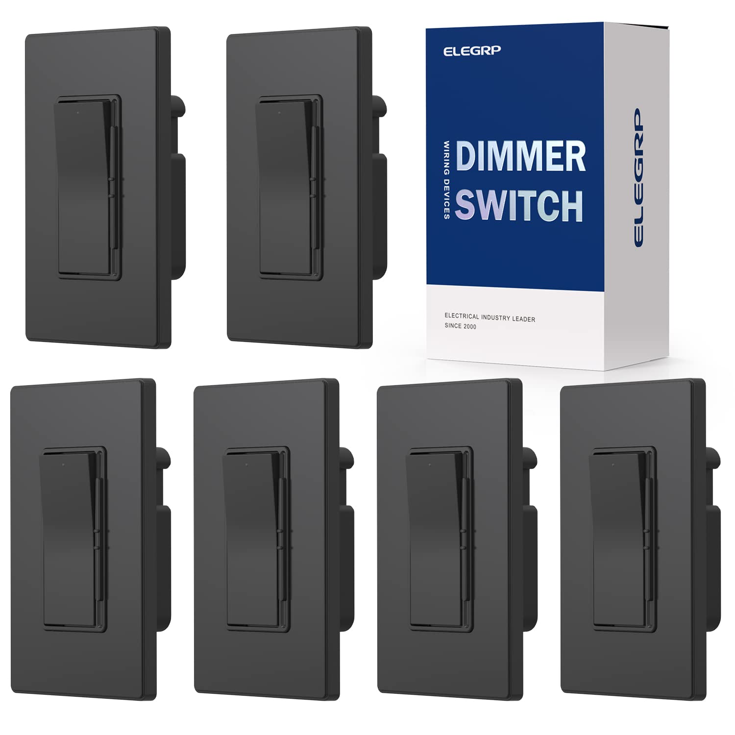 ELEGRP Digital Dimmer Light Switch for Smooth Lighting Control