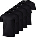 Youth Dry-Fit Wicking Active T-Shirt 5 Pack - Durable Everyday Tee