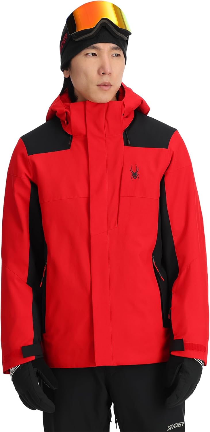 Spyder Men's Insulated Ski Jacket - Stay Warm on the Slopes!