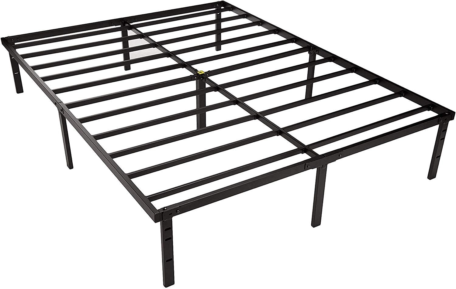 Sturdy Heavy-Duty Non-Slip Platform Bed Frame for Queen Size