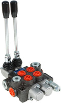 findmall 2 Spool Hydraulic Directional Control Valve 11GPM 3625PSI