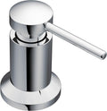 Deck Mounted Kitchen Soap Dispenser with Above-Sink Refillable Bottle