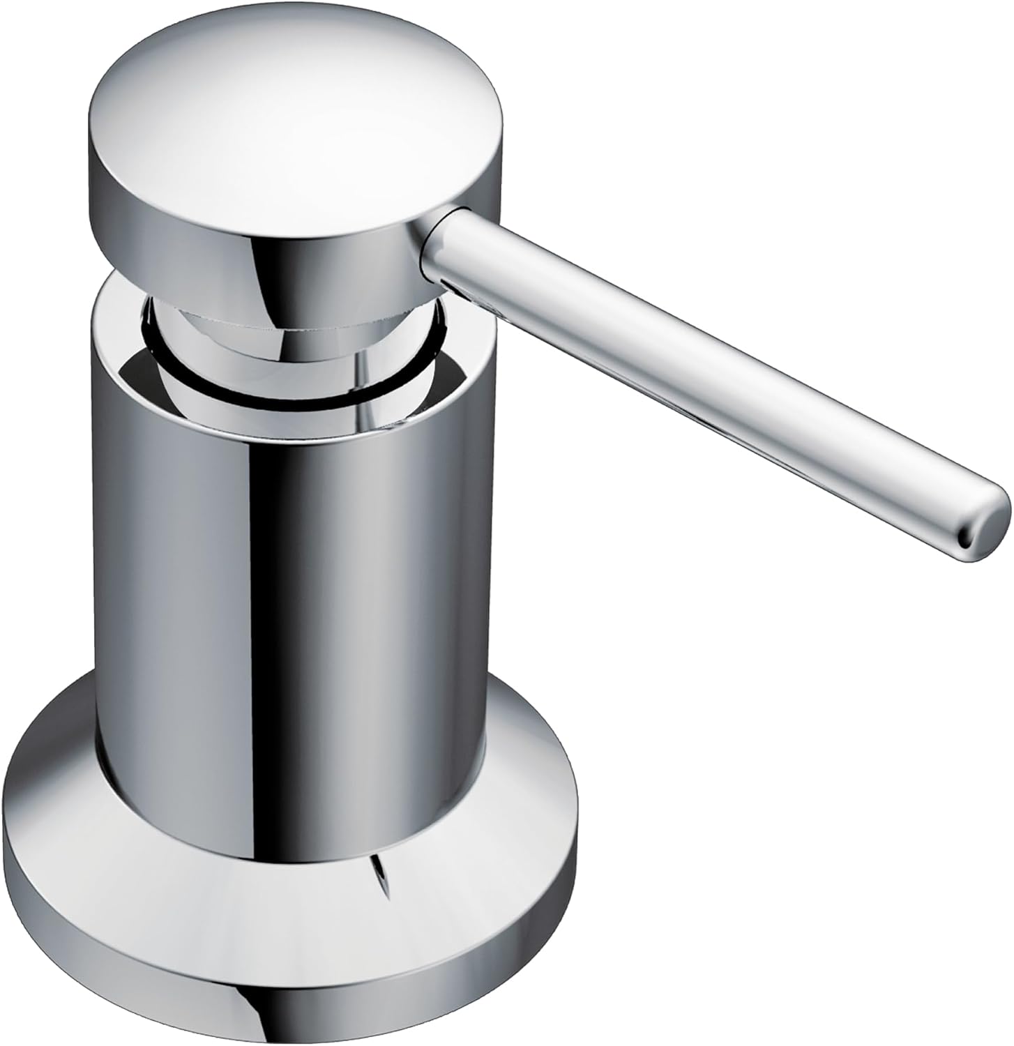 Moen Chrome Deck Mounted Kitchen Soap Dispenser for Easy Use