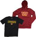 NFL Youth Boys Performance Hoodie and T-Shirt Set for Active Play