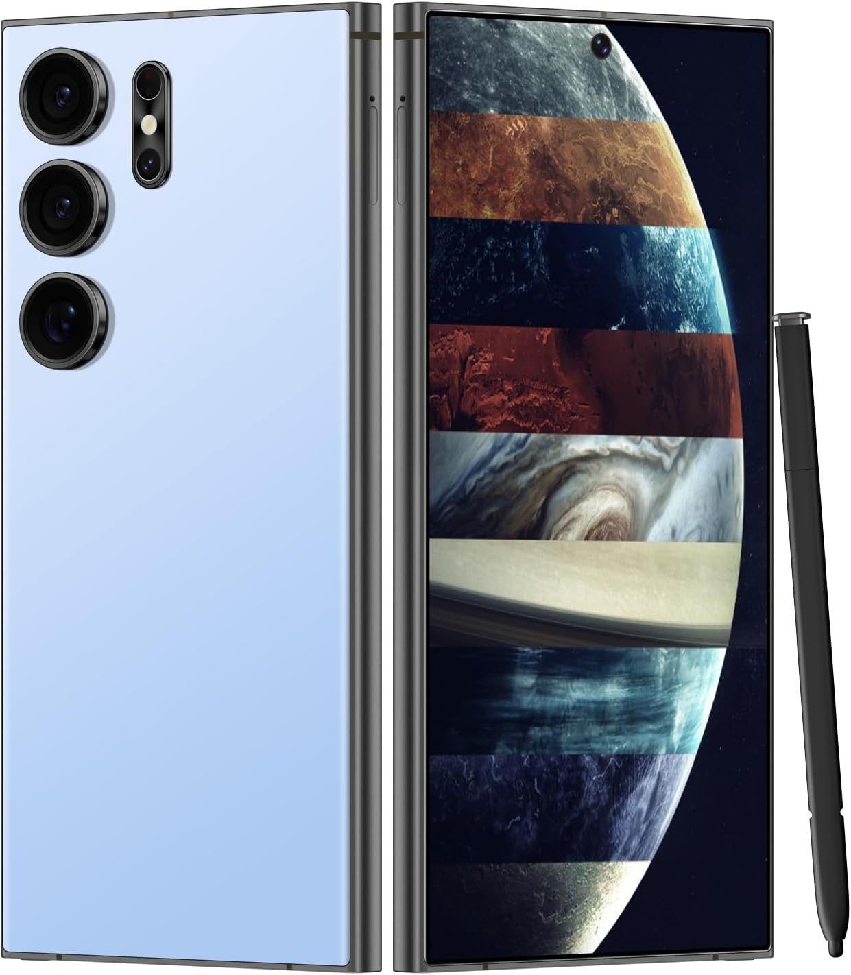 Unlocked A24 Ultra Smartphone with 108MP Camera and Pen