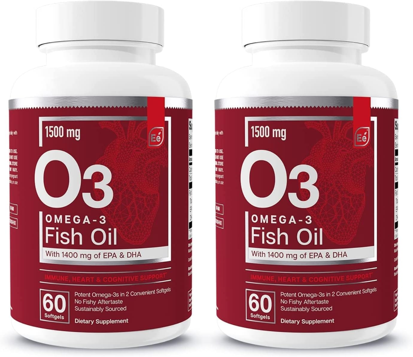Essential Elements Omega-3 Fish Oil for Immune and Heart Health