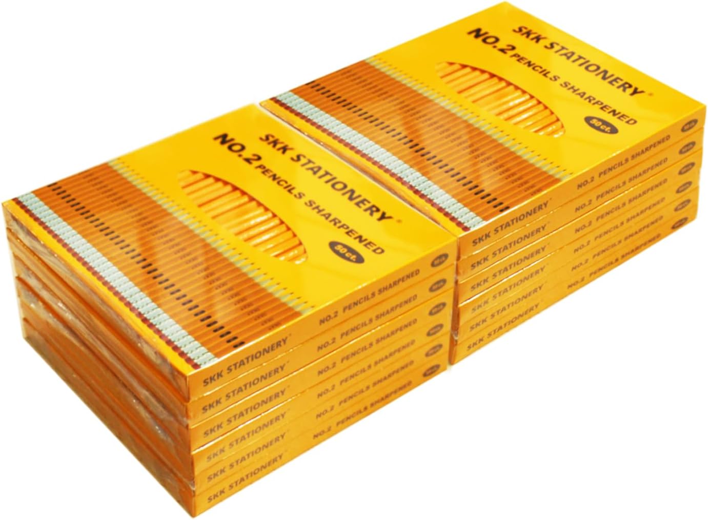 600Pcs Pre-sharpened HB Pencils Set for Writing and Drawing