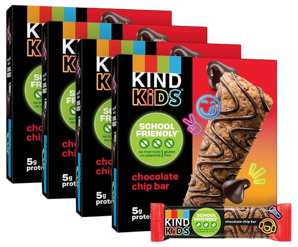 KIND Kids Chocolate Chip Bars - Nut Free, Gluten Free Snacks