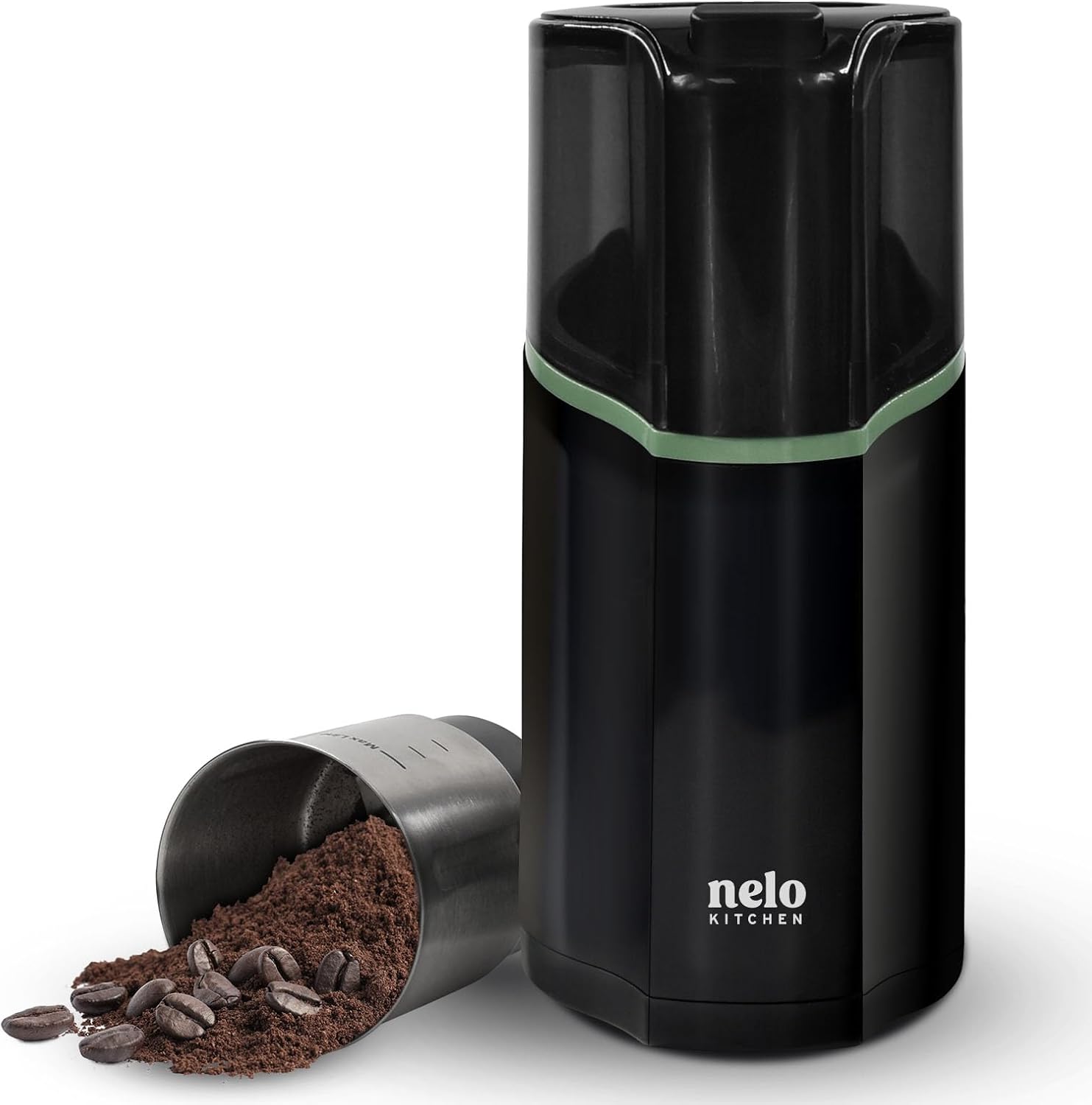 NELO Electric Coffee Grinder: Power Grind, Easy Clean