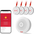 Wireless Caregiver Pager Call Button for Elderly at Home - App & Alexa