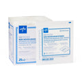 Medline Non-Woven Sterile Drain Sponges 4x4 6-ply - Absorbent Drain