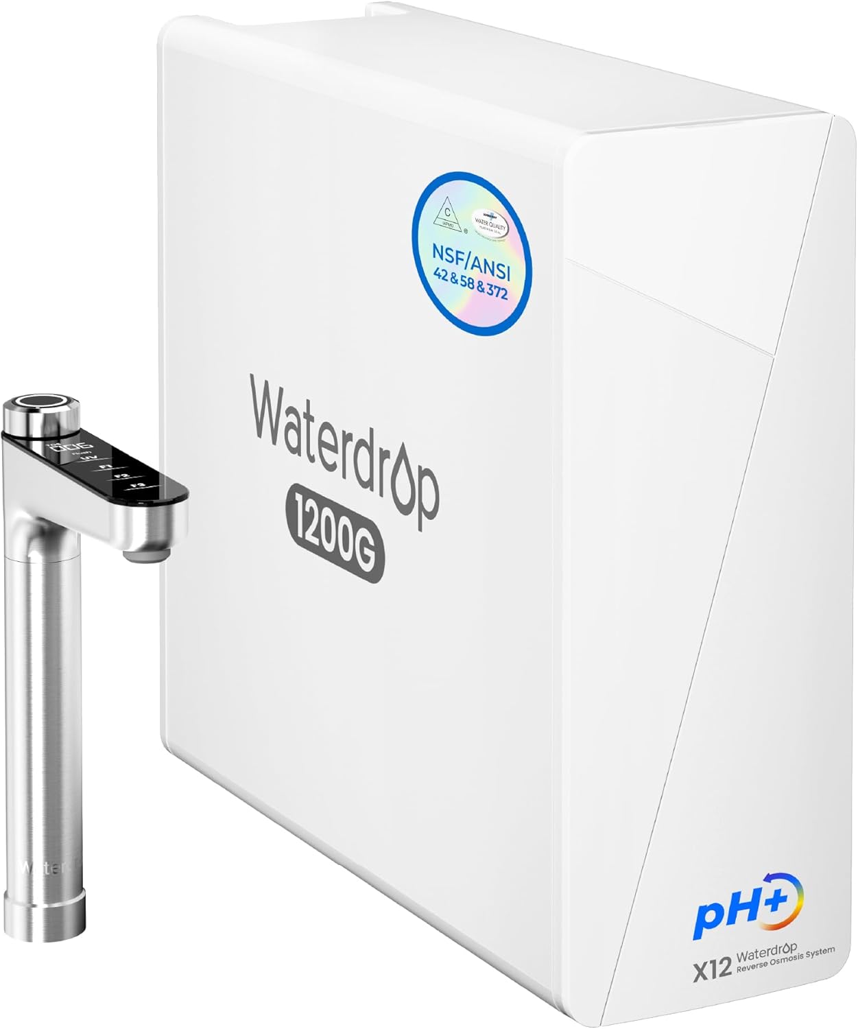 Waterdrop X12-Alkaline Mineral pH+ RO System for Pure Water