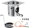 QuliMetal 304 Stainless Steel Fire Burn Pot & Hot Rod Kit - Reliable
