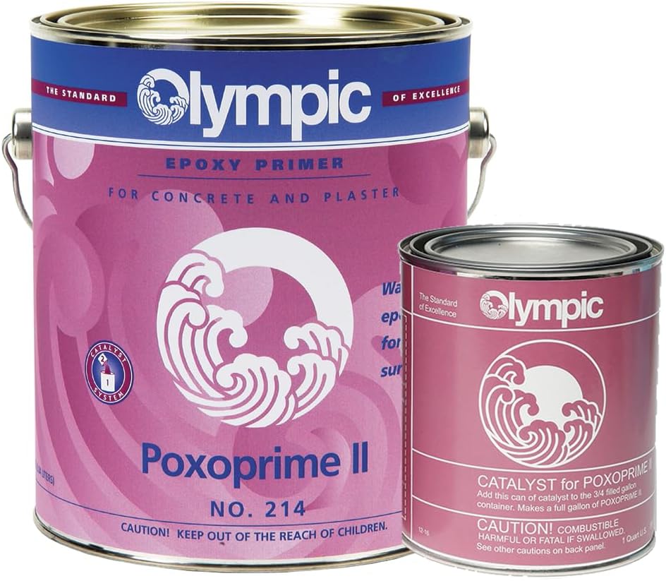 Olympic Pool Paint Poxoprime II Primer for Concrete Pools