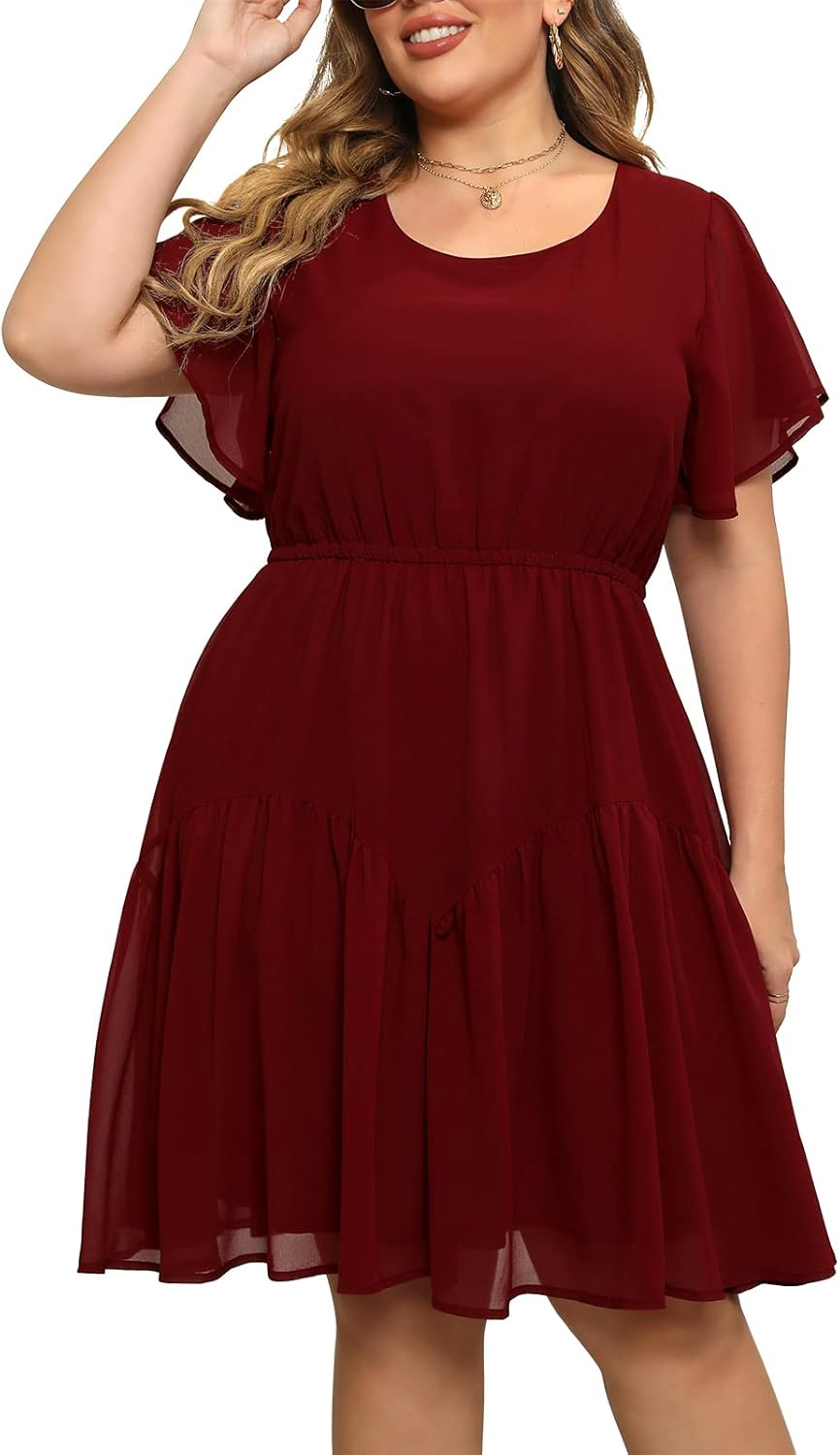 Plus Size Summer Dresses for Curvy Women - Boho Midi Style