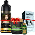 4-in-1 Hair Care Gift Set for Luxurious Hair Spa Experience