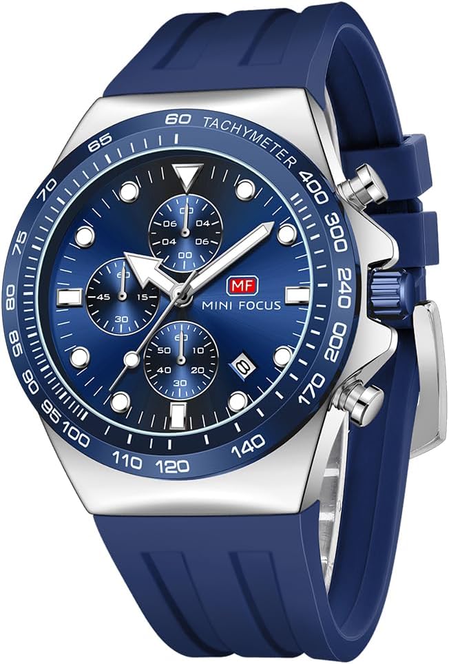 AIMES Men's Sport Military Waterproof Chronograph Watch Review