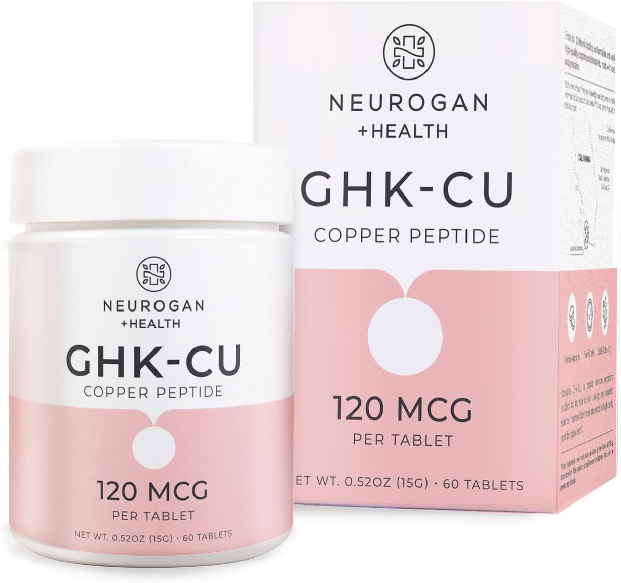 Neurogan Copper Peptide Tablets for Enhanced Skin Health