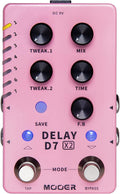 MOOER Guitar Delay Pedal - 14 Vintage & Modern Effects