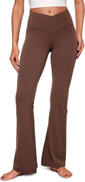Butterluxe Crossover Flare Leggings 29ft 31ft 33ft - High Waist V CRZ