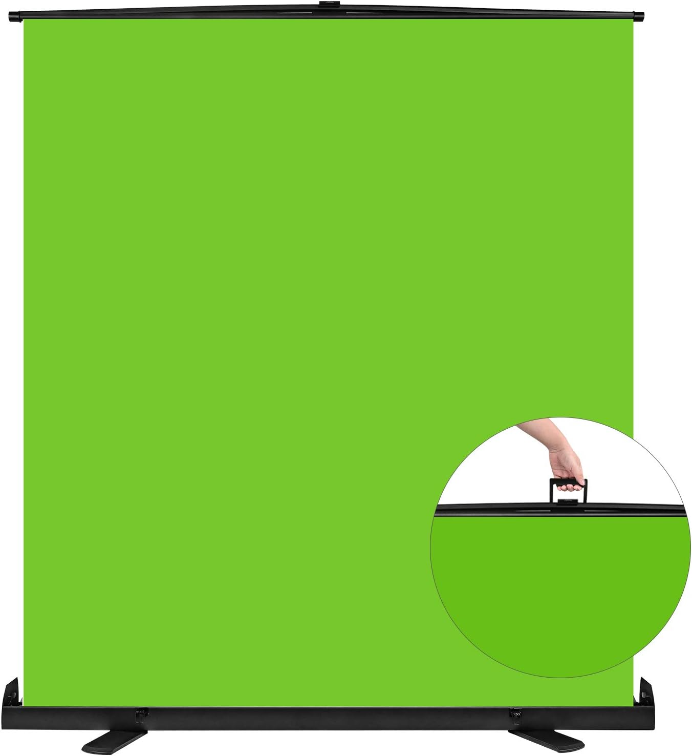 Upgrade Green Screen Size 61.1x72.5 for Professional Video Use