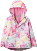 WELAKEN Fleece Lined Water-Resistant Jacket for Girls - Cozy Rain Coat