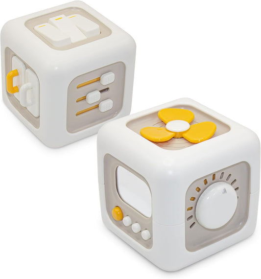 Montessori Busy Cube: Fine Motor Skills | Travel Sensory Toy