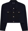Cropped Denim Jacket for Women by JMOJO - Trendy & Stylish