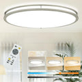 DLLT 32in Oval LED Ceiling Light Fixture - Dimmable Tri-Color 65W