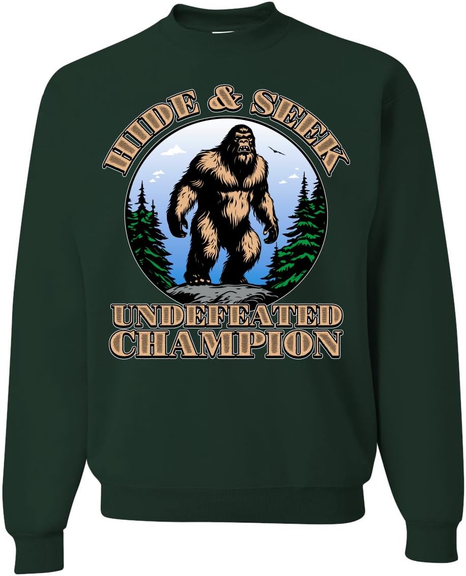Hide & Seek Champ Crewneck by Wild Bobby