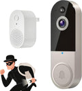 Safe Doorbell Camera Wireless 1080p Wi-Fi Video Doorbell - Smart Home