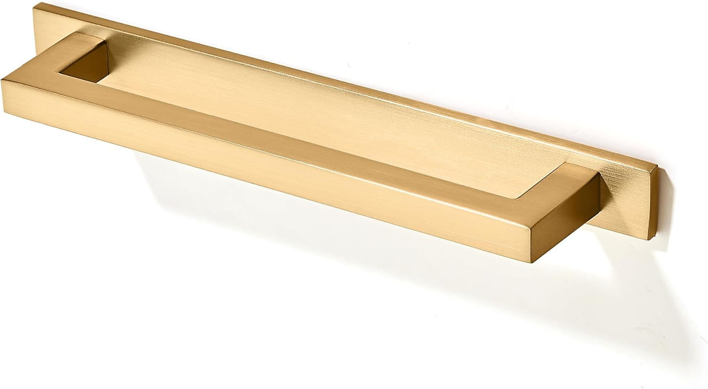 TUNNY 10 Pack Square Solid Cabinet Handles for Furniture