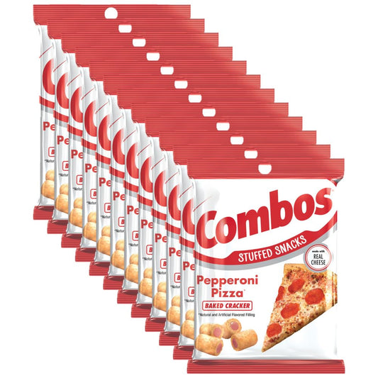 COMBOS Cheese Snacks - Pepperoni Pizza Pretzel Packs