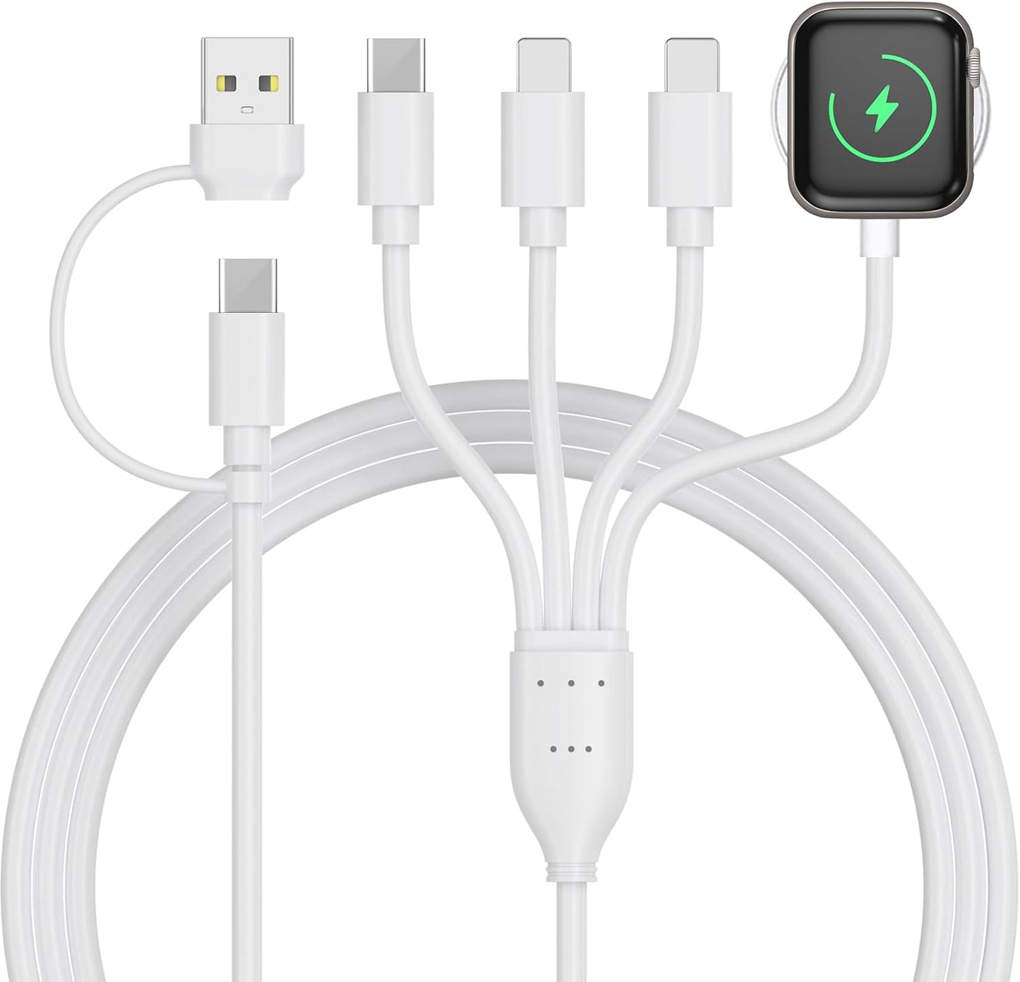 Universal 4-in-1 Multi Charger - Fast Charge Any Device!