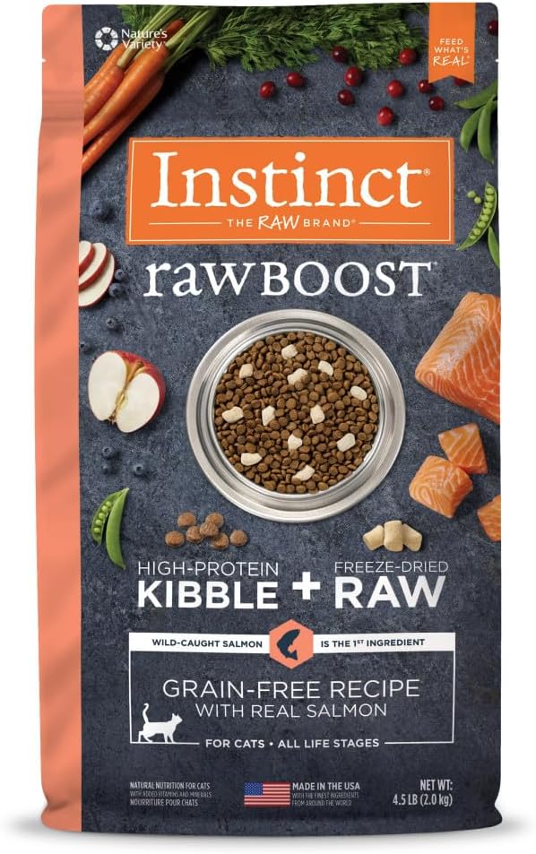 Instinct Raw Boost High Protein Grain Free Cat Food Review
