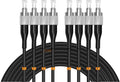 250Meters 820ft FC to FC Outdoor Armored 4 Core Singlemode Fiber Cable